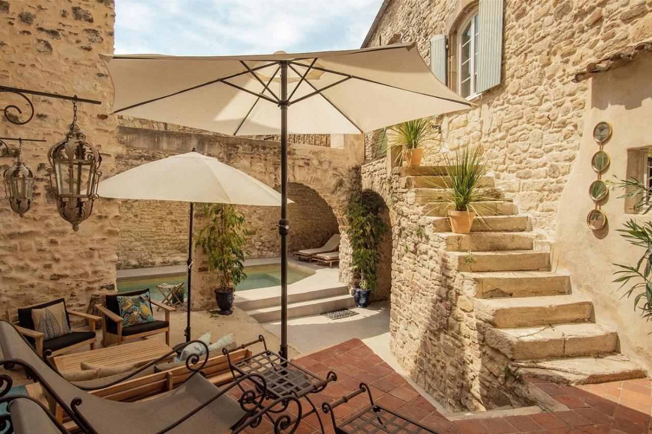 La Fugue, Demeure Historique Proche De Uzes,Nimes,Cevennes Hotel Brignon Bagian luar foto